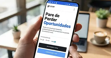 Pare De Perder Oportunidades Smartphone 02 — ueqs presença digital B2B