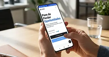 Pare De Perder Oportunidades Smartphone 05 — ueqs presença digital B2B