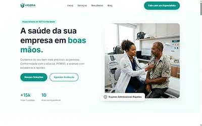 Hero section site sst — projeto ueqs 02
